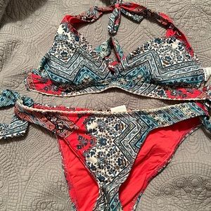 Luck Brand 2 piece swimsuit